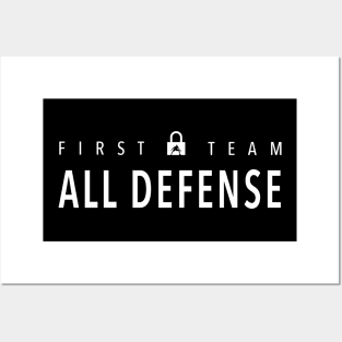 First Team All Defense Posters and Art